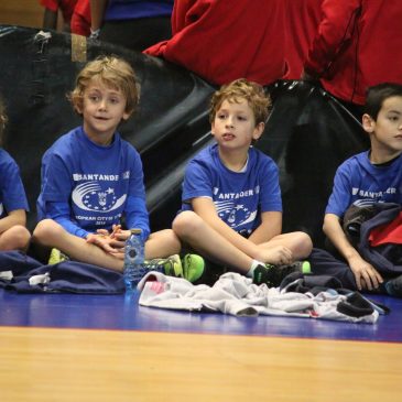 Nuestros peques jugarán este domingo en el Baby Basket del Eloy Villanueva de Santander