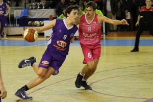 El jugador de La Gallofa Cantbasket, Jaime Azofra | Foto: Pablo Lanza