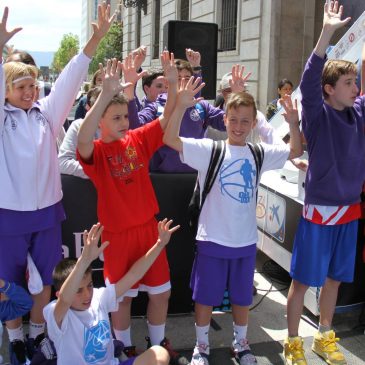 Nuestros jugadores pasaron un gran día en el Torneo 3×3 de la FEB