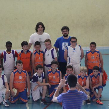 Jornada de baloncesto en Tolosa para la cantera