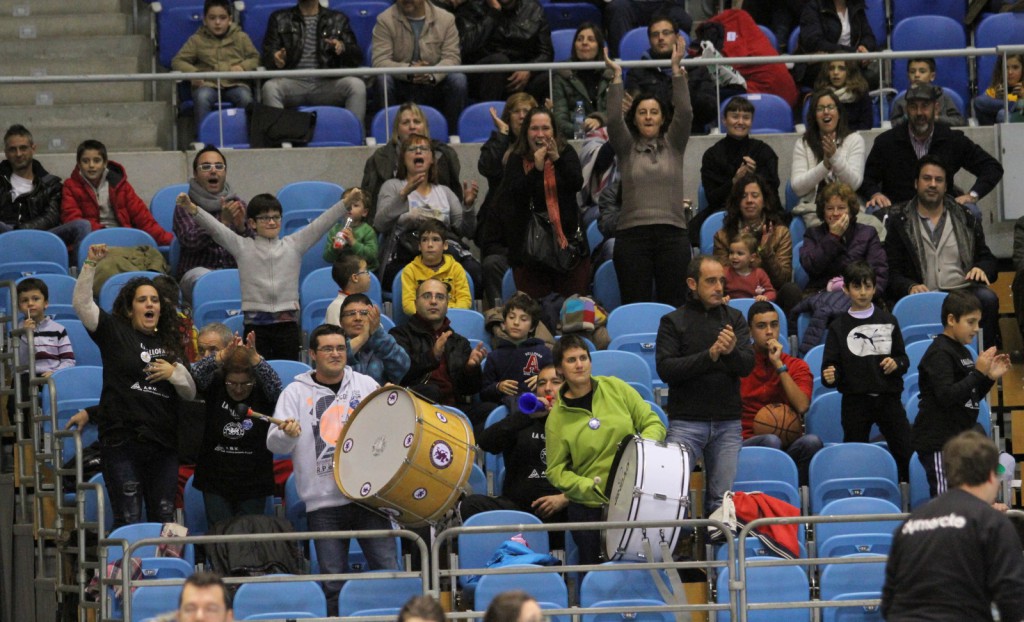 La afición fue clave en la victoria del pasado sábado frente al líder | Foto: Pablo Lanza