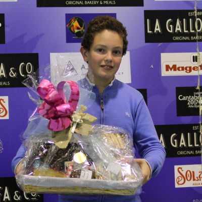 Ganador de la última cesta sorteada de La Gallofa & Co | Foto: Pablo Lanza