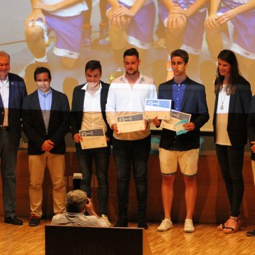 El equipo cadete de la EM Santander premiado en la IV Gala del Deporte Base