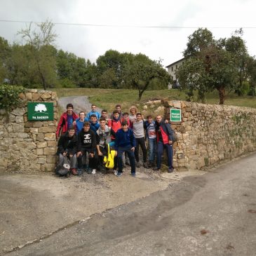 El Junior B de convivencia en el Albergue La Incera