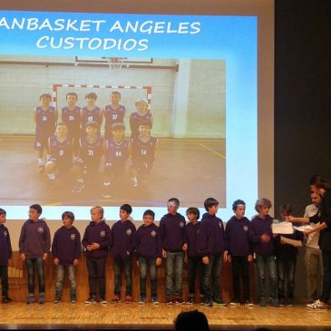 Cantbasket Ángeles Custodios premiados en la Gala del Deporte Base de Santander