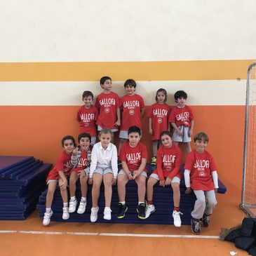 Debut de los equipos Baby-Basket en el Colegio Esclavas