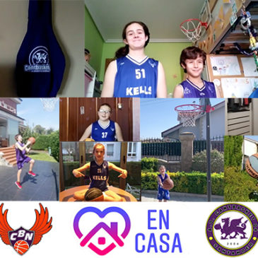 #YoMeQuedoEnCasa – Mensaje de los «SuperHéroes» de Cantbasket 04 y del CB Némesis Santander