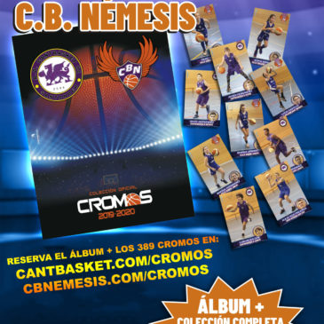 ¡Reserva ya tu colección de cromos de Cantbasket 2019/20!