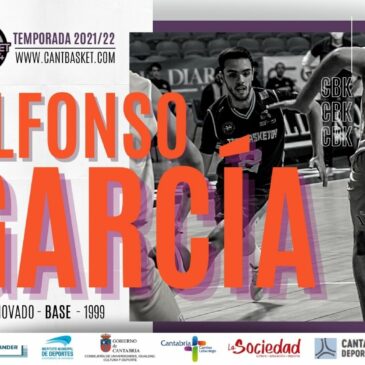 Alfonso García Navalón afronta su quinta temporada con el primer equipo de Cantbasket