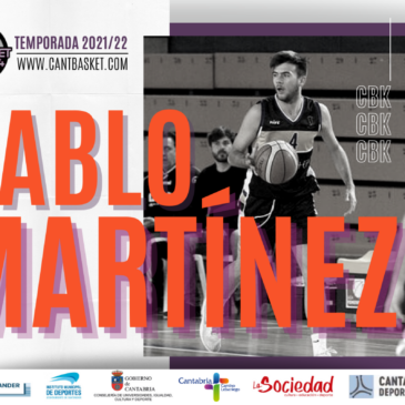 Pablo Martínez, nuevo base de Cantbasket 04 Santander