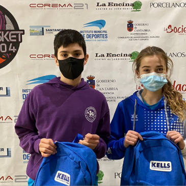 Sofía Gutiérrez y Óscar Díez, ganadores del concurso de triples