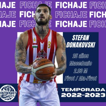 Stefan Donakovski se incorpora a Cantbasket 04 Santander