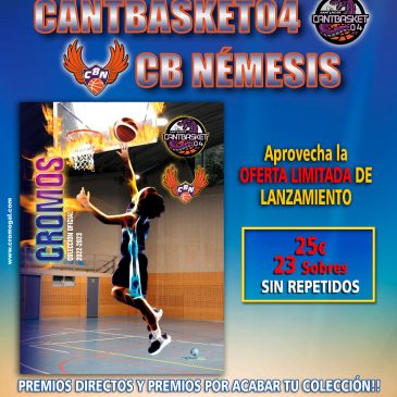 Cantbasket 04 comienza el reparto de los álbumes de cromos de la temporada 2022/23