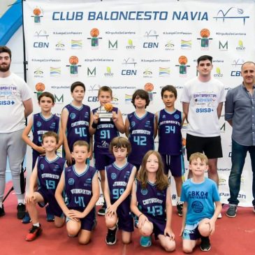 Cantbasket 04, quinto en el Torneo de Minibasket Benjamín del CB Navia