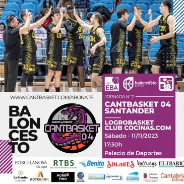 Cantbasket 04 quiere frenar la racha del LBC Cocinas.com en el Palacio de Deportes