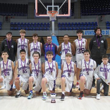 Cantbasket 04 A, campeón de la Copa Infantil de Primera División
