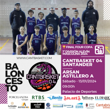 Llega la Final Four de Copa de la 1ª División Alevín al Palacio de Deportes