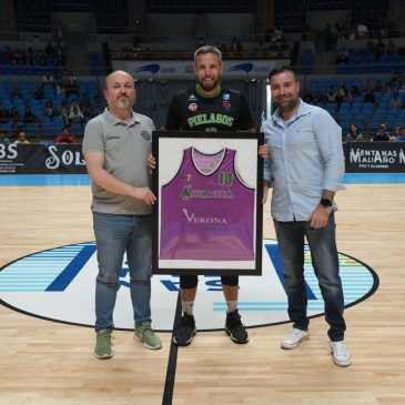 Cantbasket 04 homenajea a Jaime García Solana tras su retirada del baloncesto