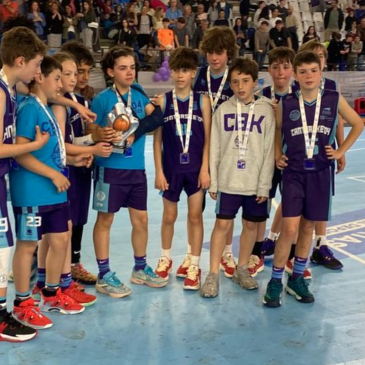 Cantbasket 04 A, subcampeón de la Primera División Alevín