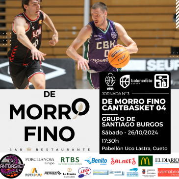 De Morro Fino Cantbasket04 se mide a Grupo de Santiago con la mirada puesta en la segunda victoria