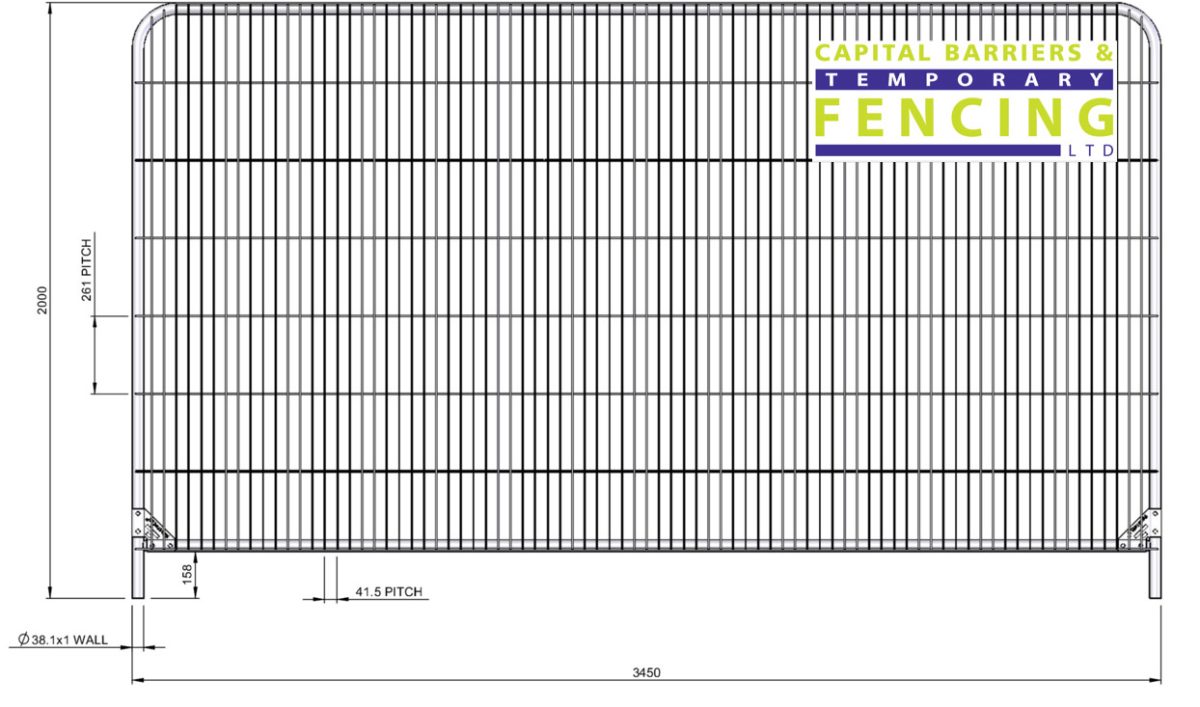 Security Fencing – Capital Barriers & Temporary Fencing