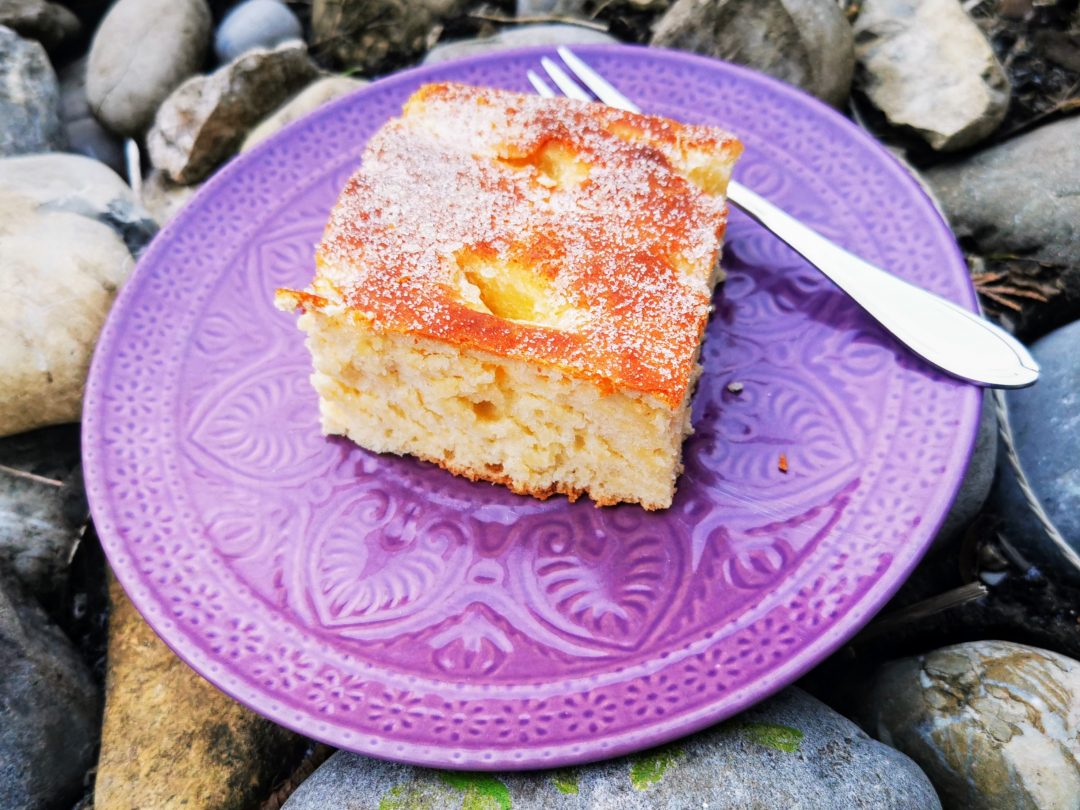 Rezept für Klotsch - Butterkuchen vom Blech aus Siebenbürgen: einfach schnell und lecker backen