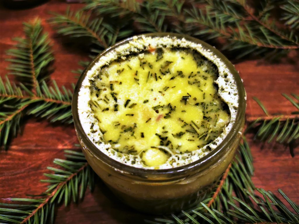 Weihnachtliche Nussbutter mit Knoblauch und Rosmarin - Cappotella