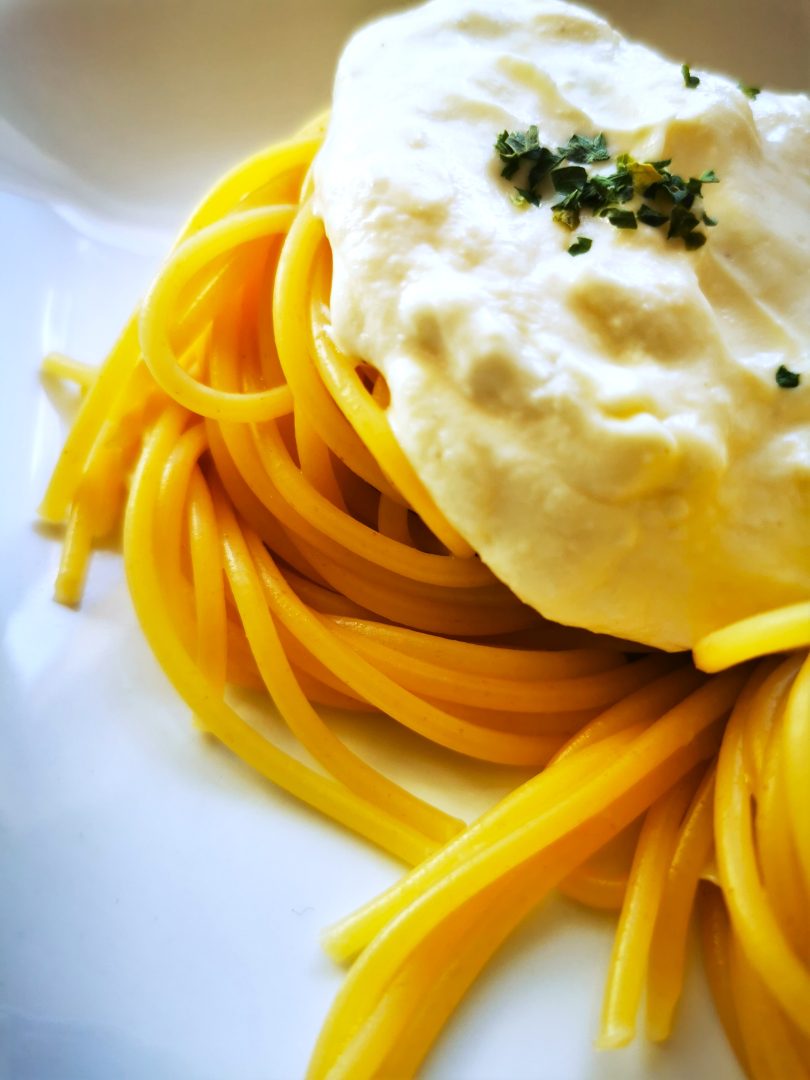 Rezept für Pasta in Zitronen-Mascarponesoße - Cappotella