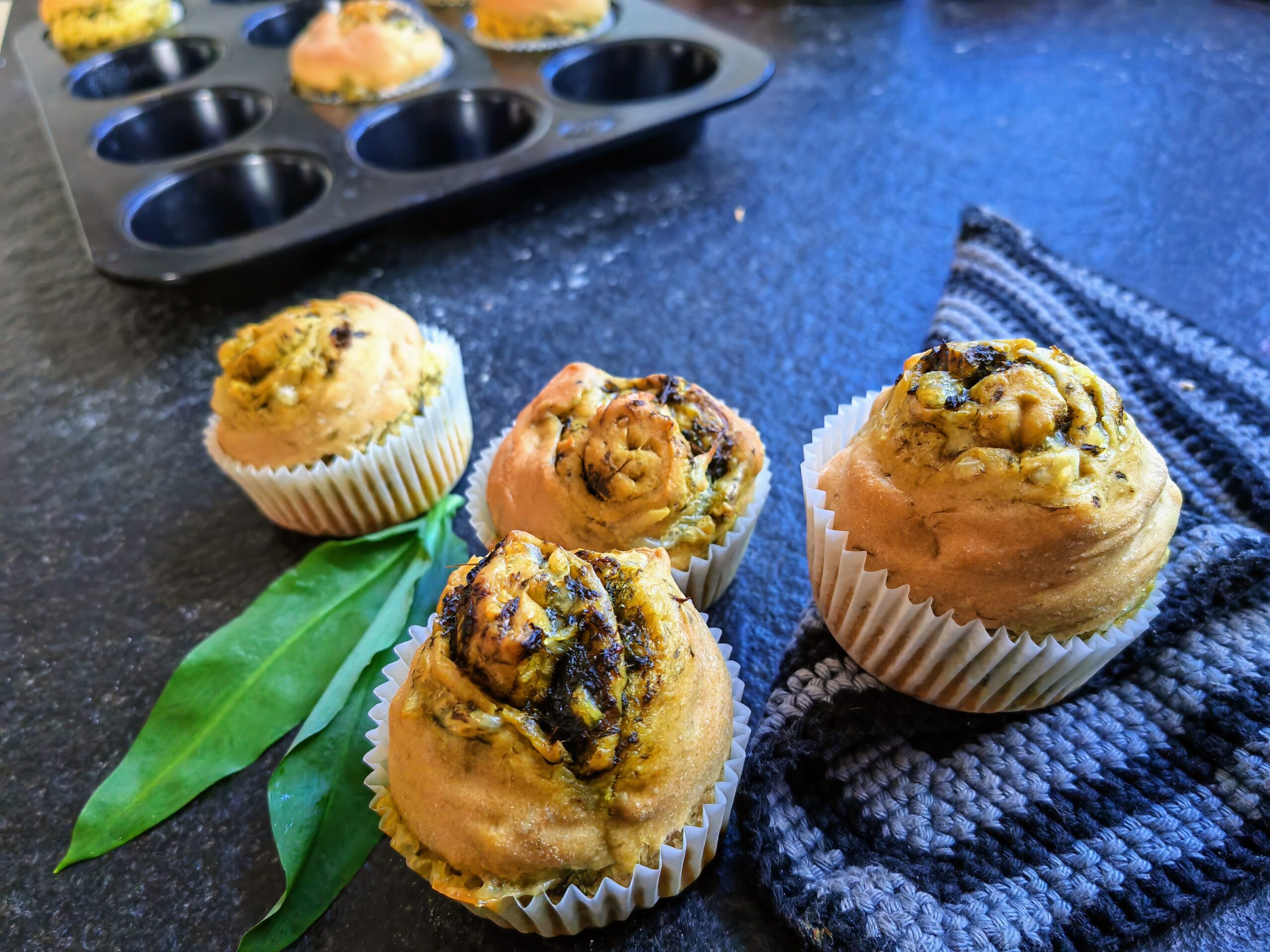 Vegane Bärlauchschnecken - ganz einfach - Cappotella
