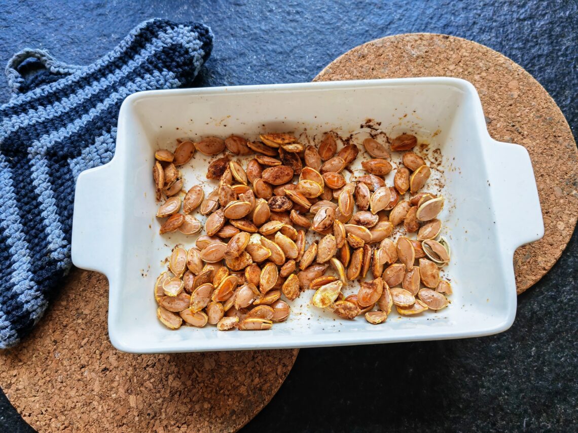 Geröstete Kürbiskerne selber machen - mein einfaches Rezept - Cappotella