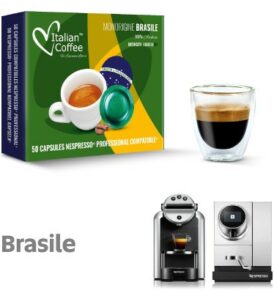 brasile-monorigine-50-capsule-cialde-italian-coffee-compatibili-nespresso-professional