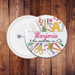 Badge-maitresse