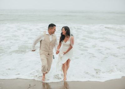 Beach wedding, Sacramento, CA,