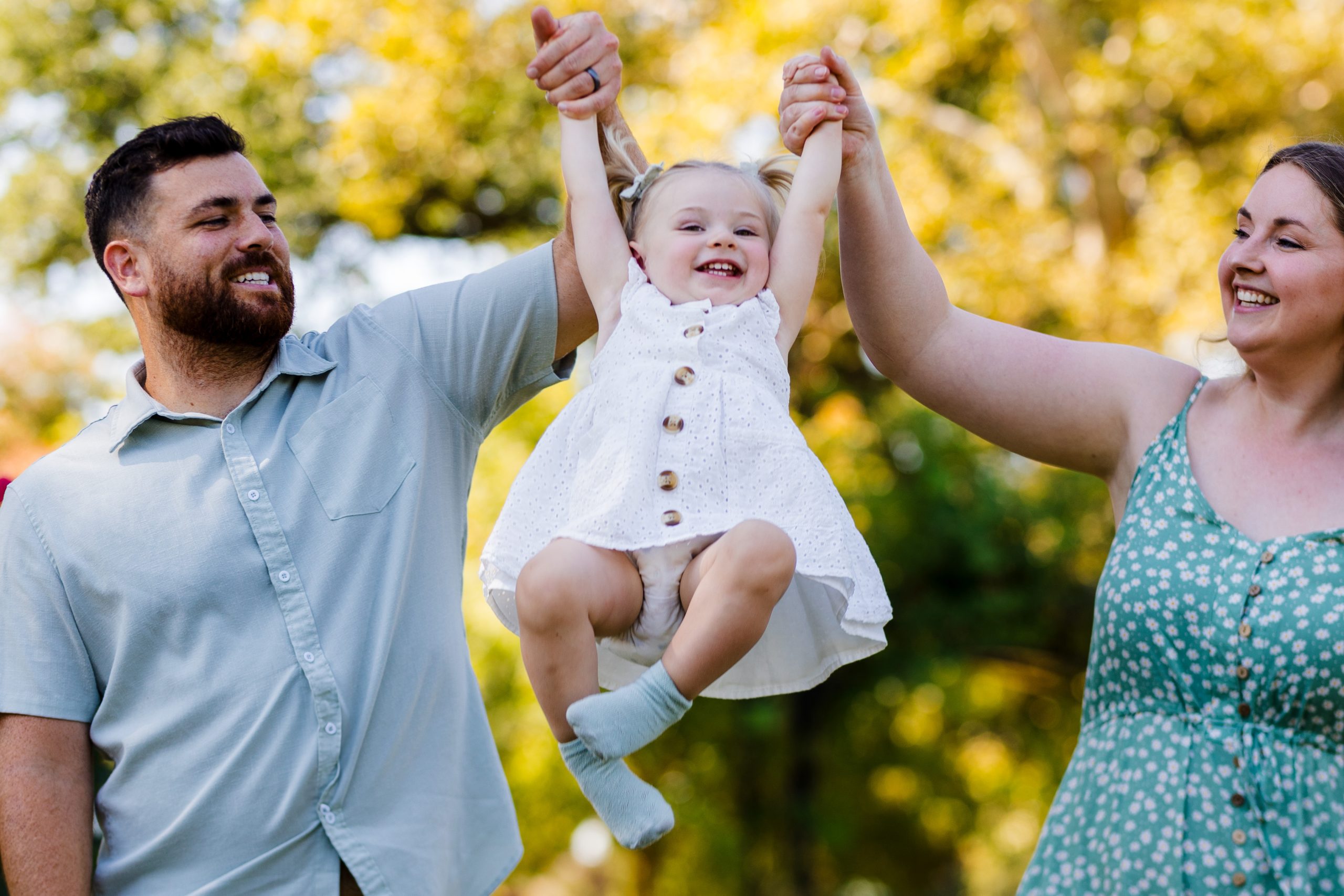 Sacramento Rose Garden Family Session