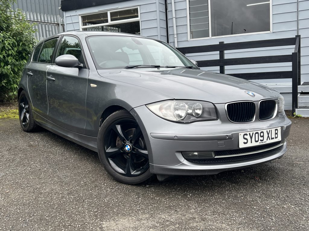 BMW 1 Series 2.0 116i Sport Euro 4 5dr, 2009 (09)  87,000 miles, Petrol, Manual, Grey, ULEZ