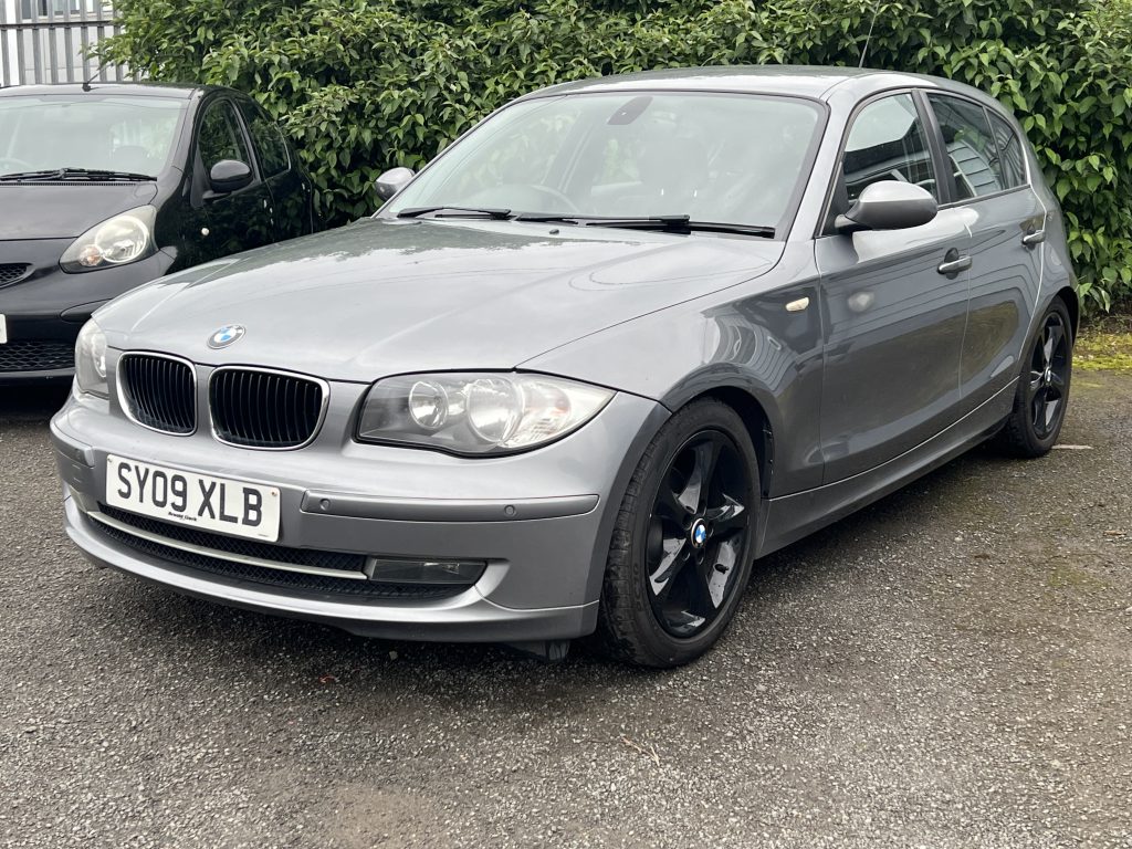 BMW 1 Series 2.0 116i Sport Euro 4 5dr, 2009 (09)  87,000 miles, Petrol, Manual, Grey, ULEZ