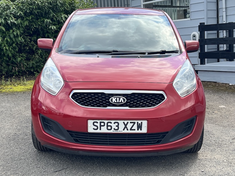 Kia Venga 1.4 EcoDynamics 1 Euro 5, 2013 (63),  70,300 miles, Petrol / Manual / Red 1 owner / Car / ULEZ