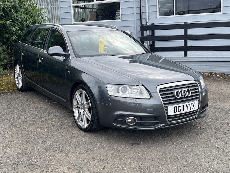 Audi A6 Avant 2.0 TDI S line Special Edition Multitronic Euro 5 5dr DG11YVX  2011 (11)  93,700 miles Diesel Automatic Grey 4 owners Car