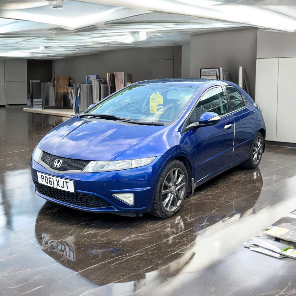 Honda Civic 1.8 i-VTEC Si 5dr PO61XJT  2011 (61)  46,000 miles Petrol Automatic Blue 5 owners Car ULEZ