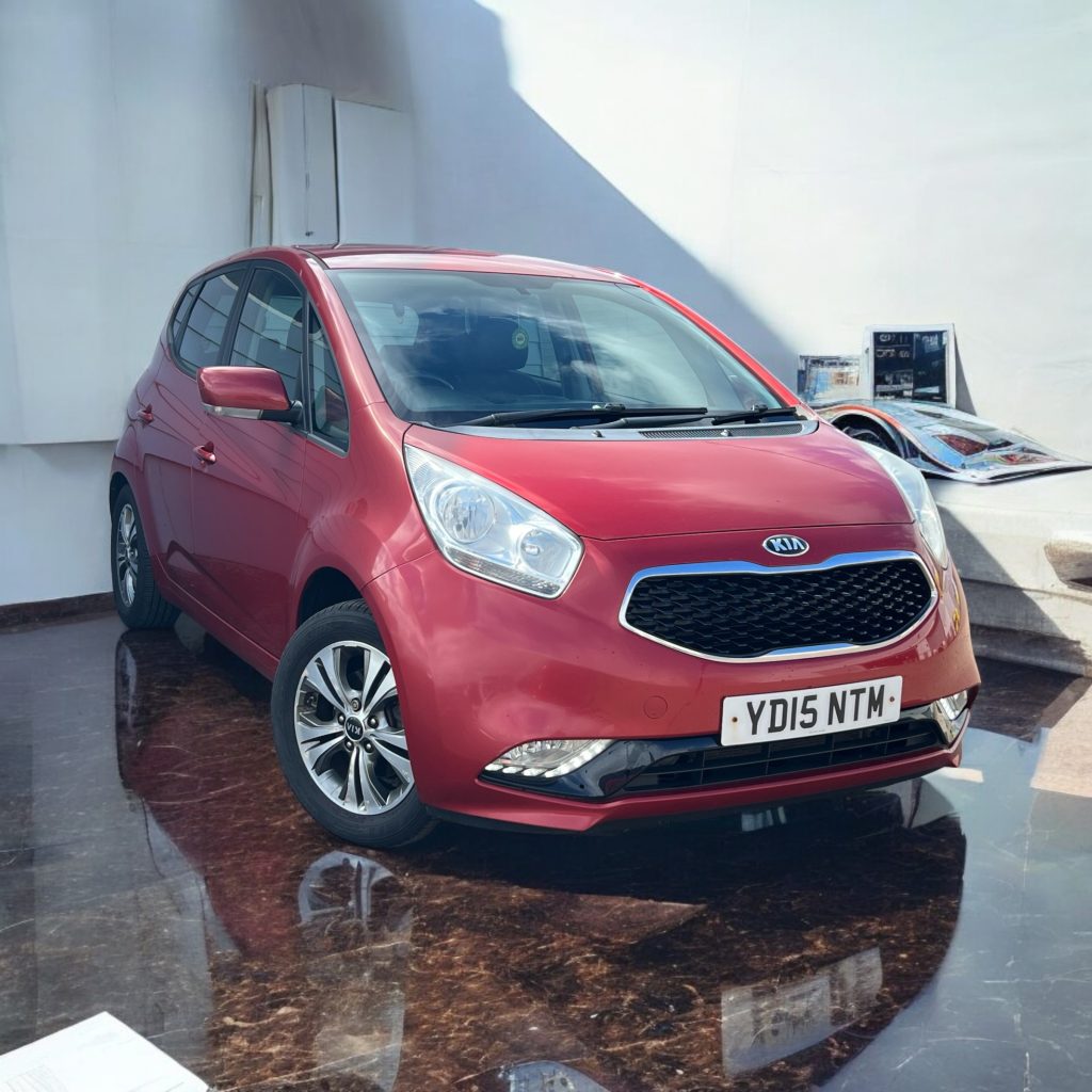 Kia Venga 1.6 EcoDynamics 3 Euro 5 (s/s) 5dr YD15NTM  2015 (15)  46,900 miles Petrol Manual Red 2 owners Car ULEZ