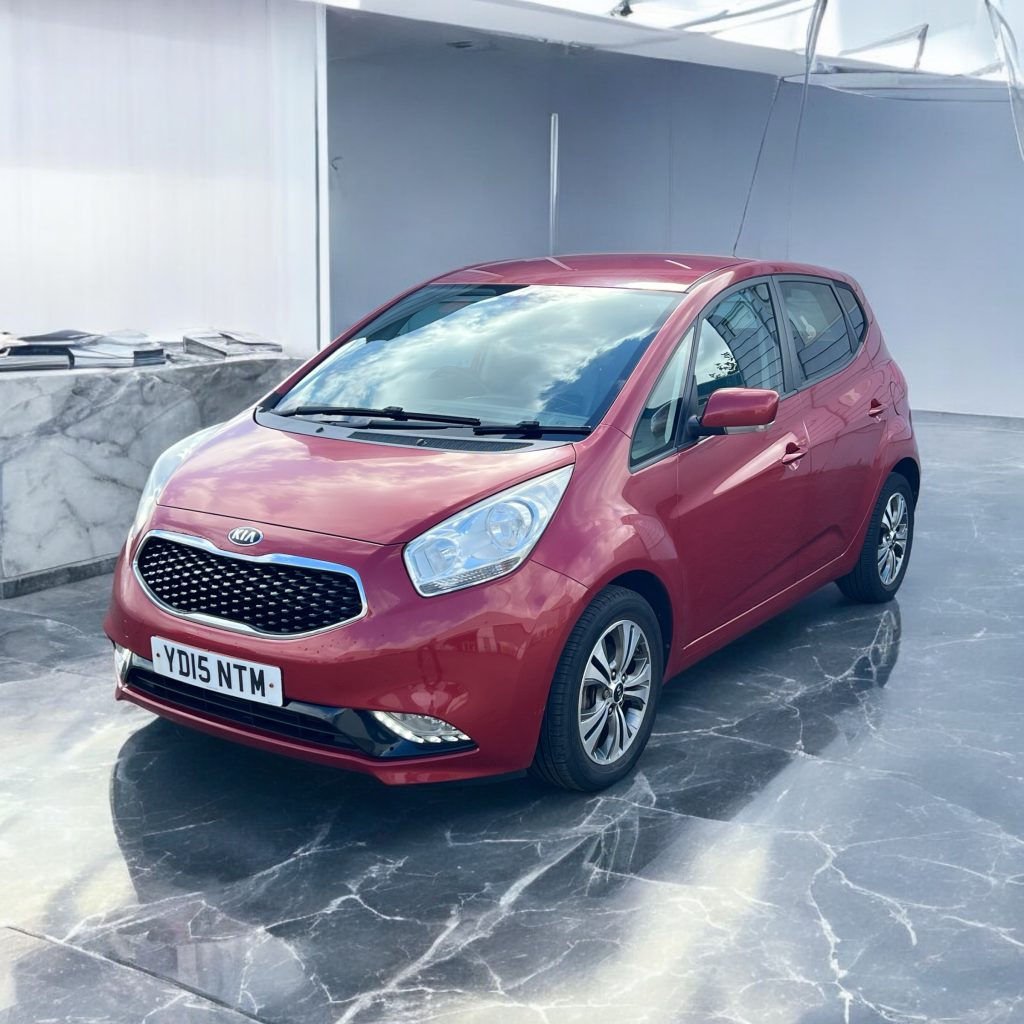 Kia Venga 1.6 EcoDynamics 3 Euro 5 (s/s) 5dr YD15NTM  2015 (15)  46,900 miles Petrol Manual Red 2 owners Car ULEZ