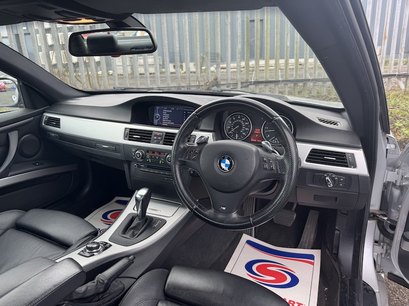 BMW 3 Series 3.0 325d M Sport Highline Steptronic Euro 4 2dr YC59AWU  2009 (59)  98,900 miles Diesel Automatic Silver 2 owners Car