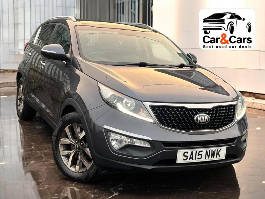 KIA Sportage 1.7 CRDi EcoDynamics 2 2WD Euro 5 (s/s) 5dr, 96577 miles, 2015 (15 reg), Manual, Diesel