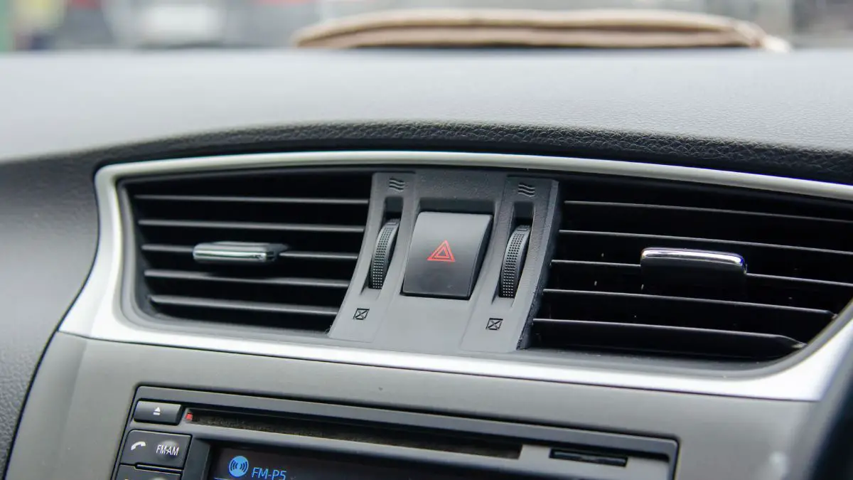 car interior air conditioner outlet