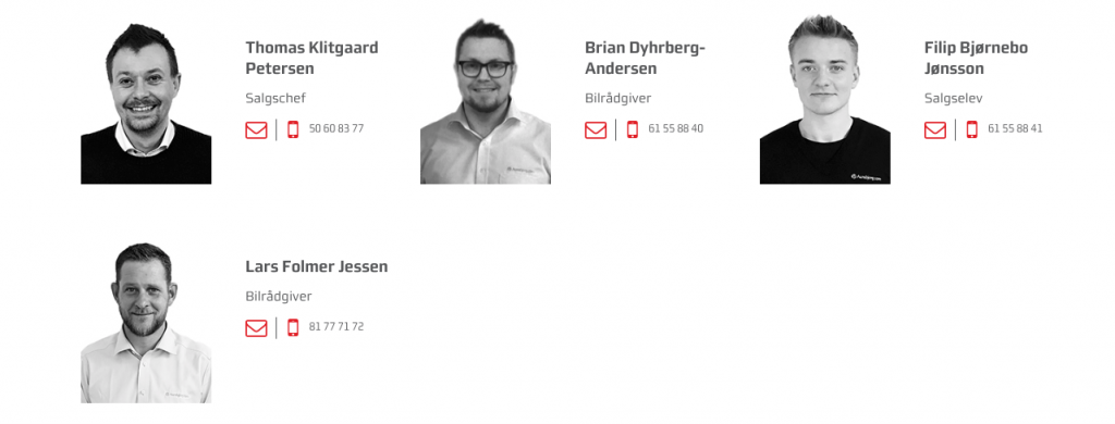 billede af medarbejdere