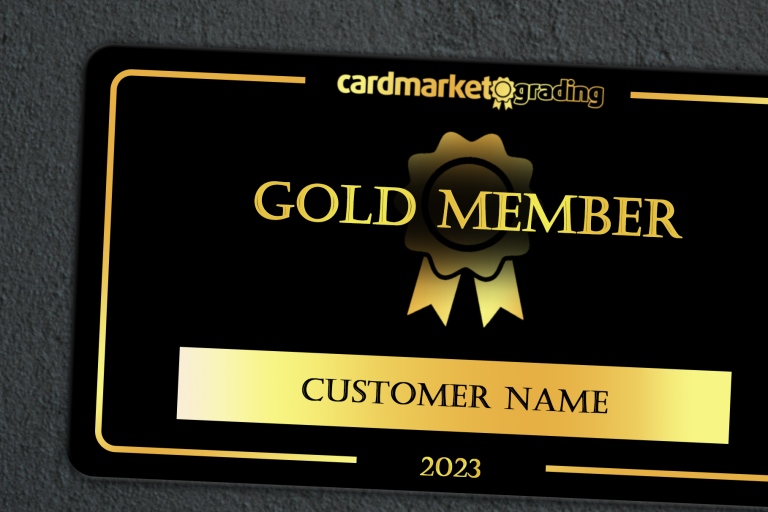 Gold VIP membership card