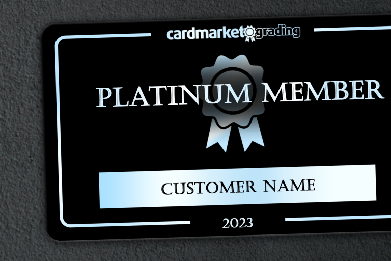 Platinum VIP membership card