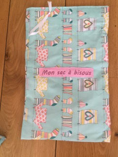 Sac à bisous bleu Sac à bisous bleu