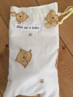 Sac à bobos blanc
