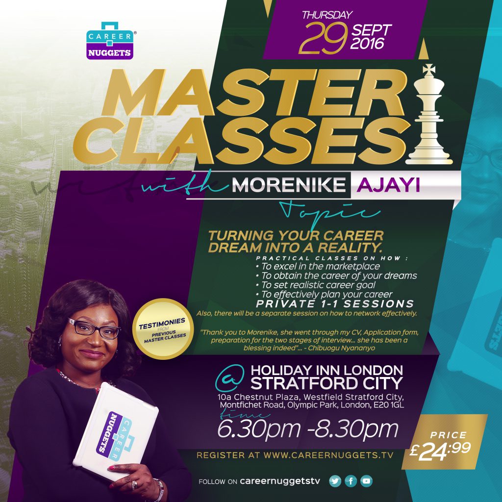 MasterClasess reality-Flyer